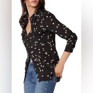 Equipment Black Star Button Down Shirt